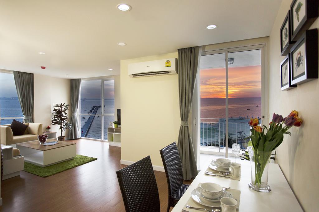 BBG Seaside Luxurious Service Apartment Bangsaen Chambre photo